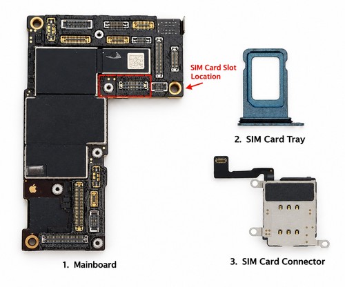 Scheda logica iphone - logica, 12